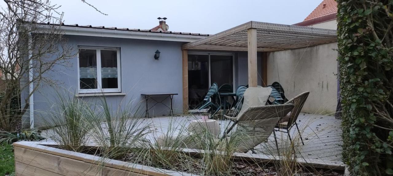 Berck Maison De Vacances Avec Terrasse Et Jardin, Exteriör bild