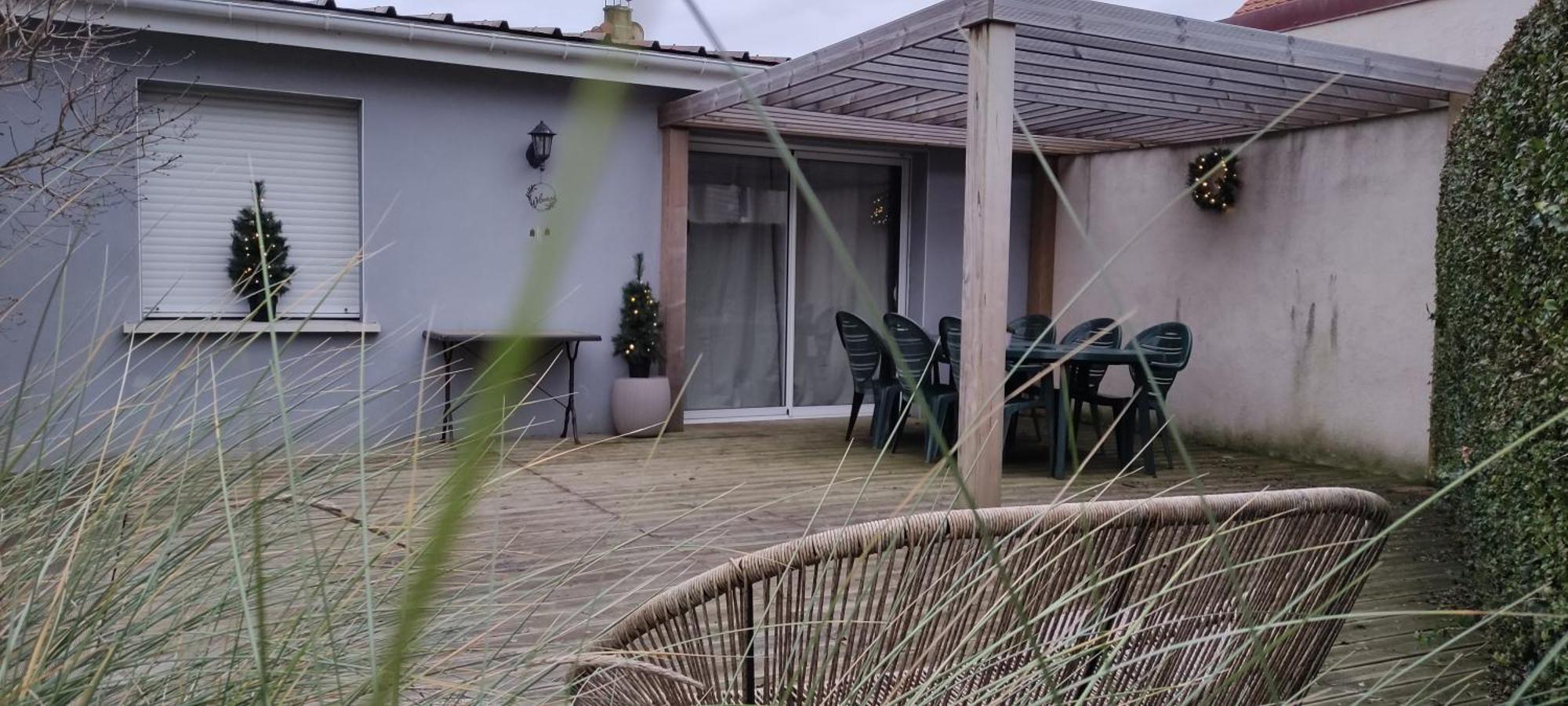 Berck Maison De Vacances Avec Terrasse Et Jardin, Exteriör bild