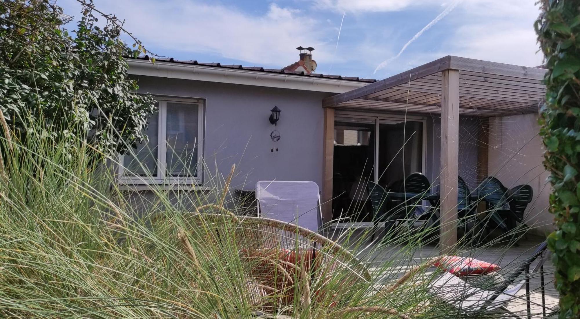 Berck Maison De Vacances Avec Terrasse Et Jardin, Exteriör bild