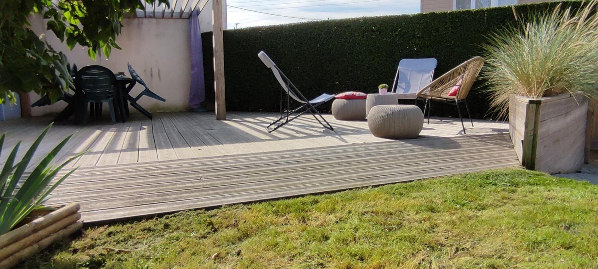 Berck Maison De Vacances Avec Terrasse Et Jardin, Exteriör bild